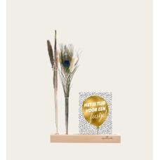 Letterbox Package Dried Flowers Card Holder Flowershot Natural